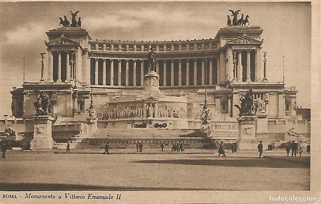 Postales: Postal 51431: ROMA - Monumento a Victor Manuel II - Varios