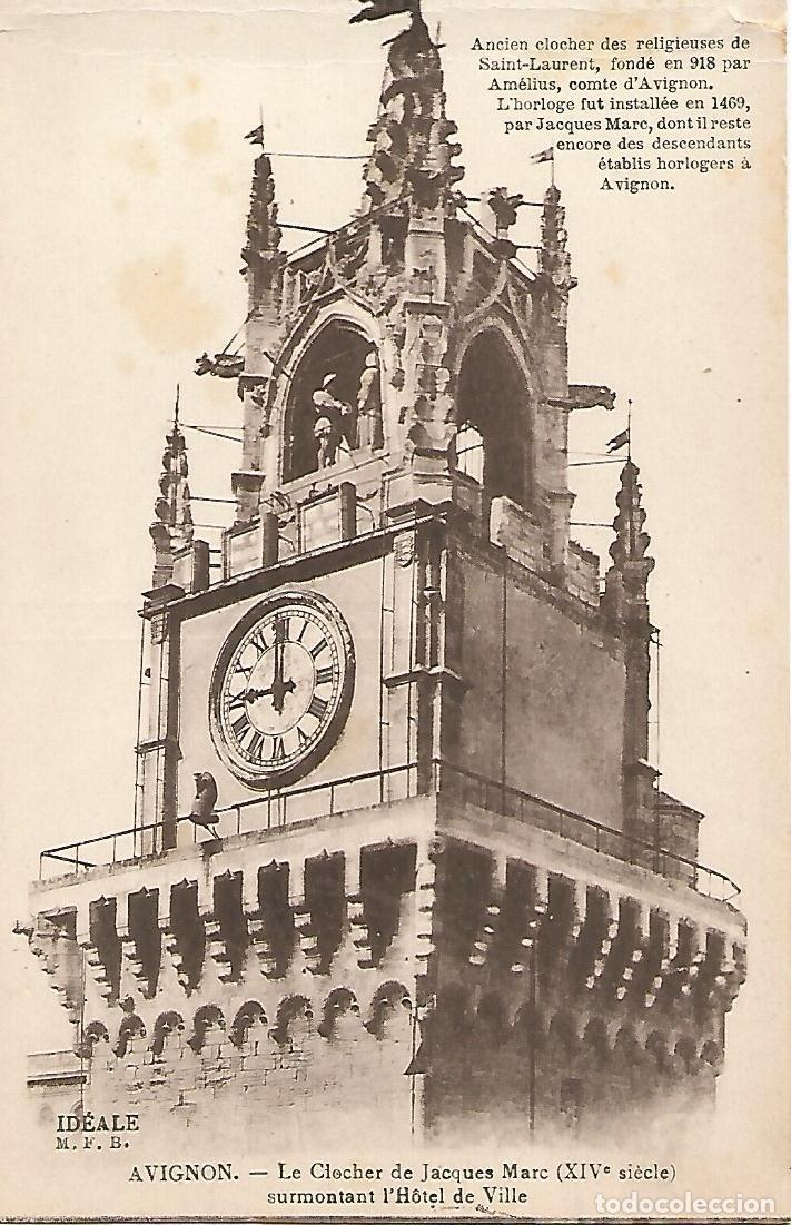 Cartoline: Postal 51485: AVIGNON - Reloj del Hotel de la Villa - Varios