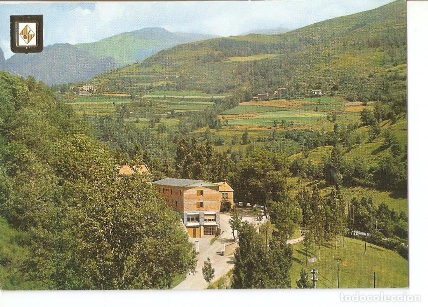 Postkarten: Postal 041524 : Pirineu Catala (Girona). Rialp. Queralbs. Residencia Alta Muntanya. Centre dEstudis