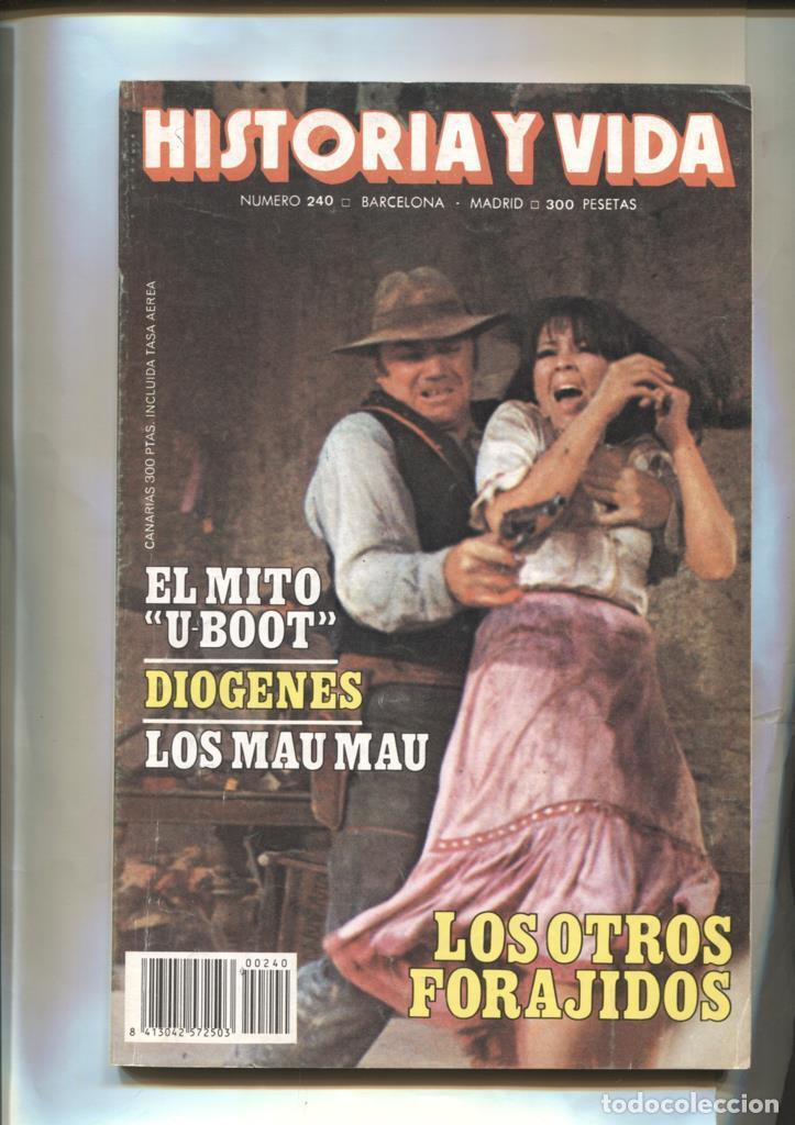 Cartoline: Historia y Vida numero 240: Los Mau Mau, Diogenes, El mito U-Boot - Varios