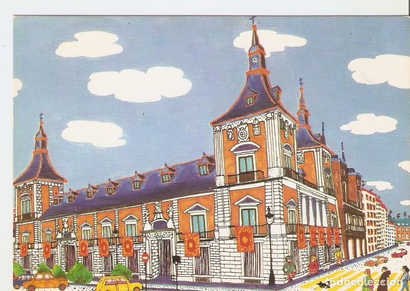 Postcards: Postal 041950 : Madrid. Plaza de la Villa (ayuntamiento) por Cristina Borondo - Varios