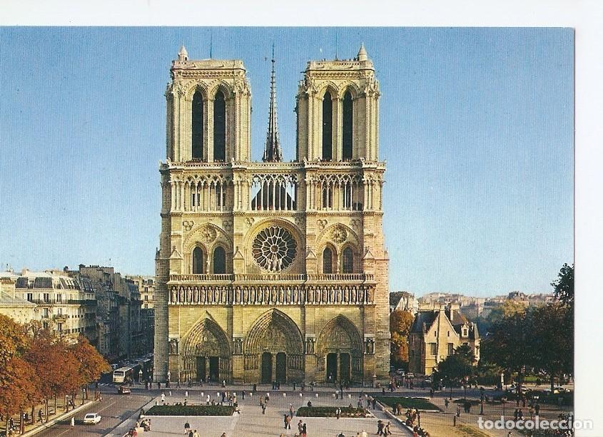 Postcards: Postal 042505 : Paris. Fa&ccedil;ade de Notre-Dame - Varios