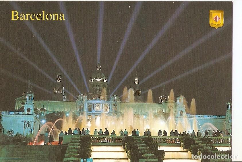 Cartoline: Postal 042694 : Barcelona. Montuic. Palacio Nacional y Fuente Luminosa - Varios