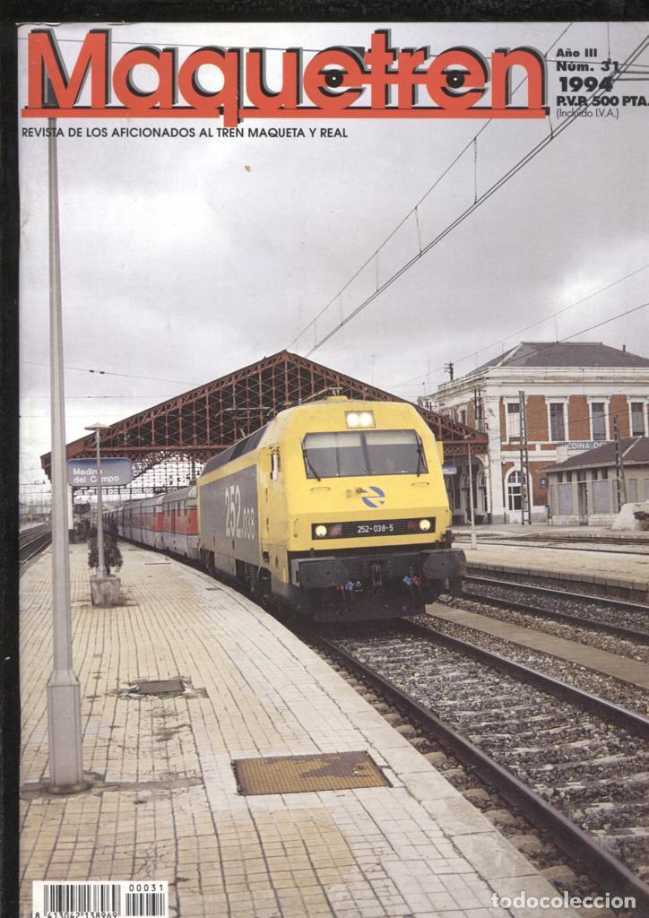 Postales: Maquetren numero 31: la linea ferrea Madrid-Avila, Sant Vicenc de Castellet -