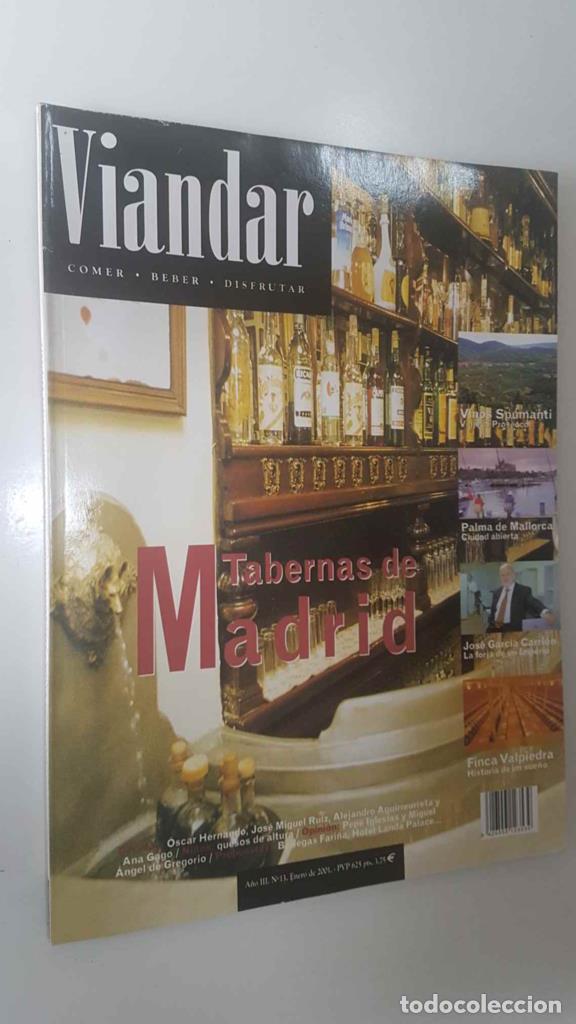 Postkarten: Revista Viandar num 13: a&ntilde;o III, enero 2001. Tabernas de Madrid, Ciudades: Palma de Mallorca ciudad