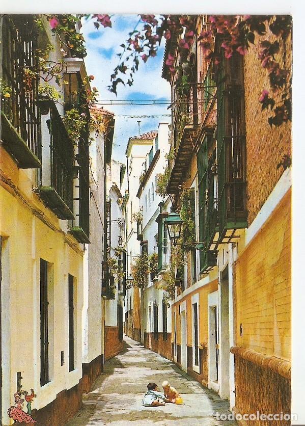Postkarten: Postal 043057 : Sevilla. Barrio de Santa Cruz - Calle de la Pimienta - Varios