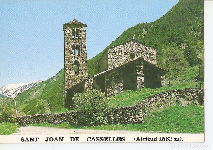 Postales: Postal 042842 : Valls dAndorra. San Joan de Casselles. Esglesia romanica del segle XII - Varios