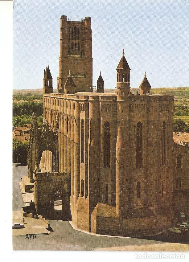 Postales: Postal 042790 : Albi (Tarn) - Ville dArt. Centre de Tourisme. La Basilique Sainte-Cecile (XIII s.) -