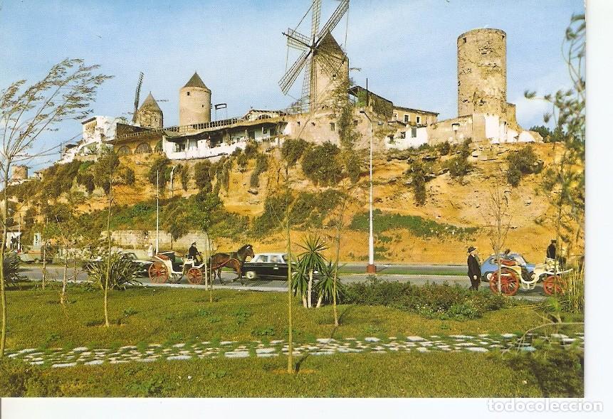 Postais: Postal 043387 : Viejos Molinos - Paseo Maritimo. Palma de Mallorca - Varios