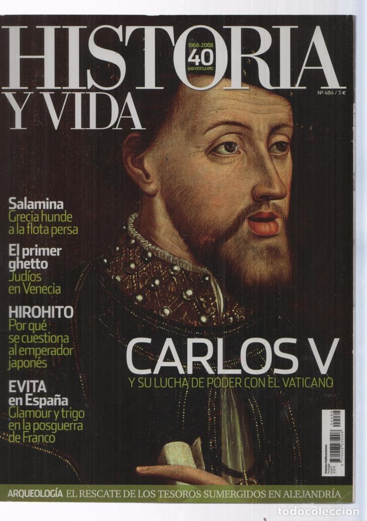 Postales: Historia y Vida numero 484: Carlos V - Varios