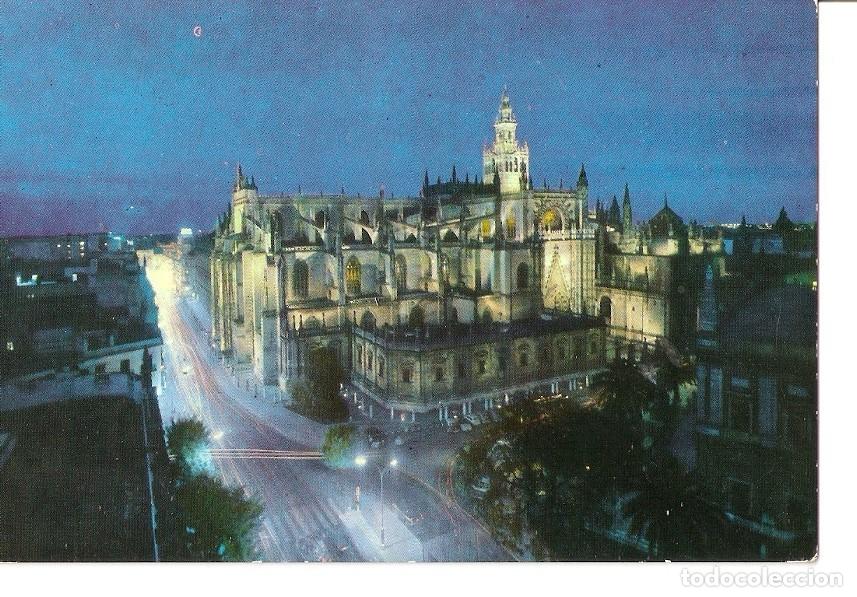 Postkarten: Postal 042924 : Sevilla. Catedral y Vista nocturna - Varios