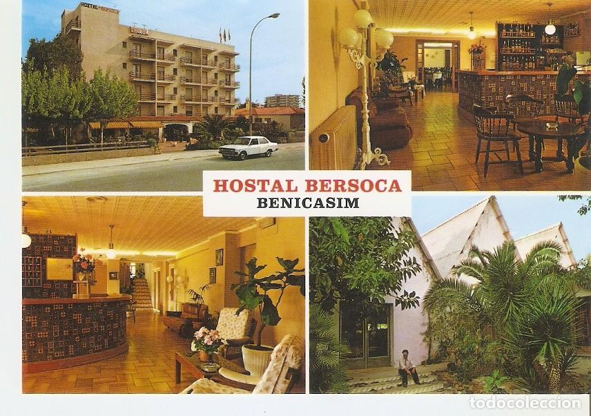 Postcards: Postal 042949 : Hotel Bersoca. Restaurante las Barracas. Benicasim (Castellon) - Varios
