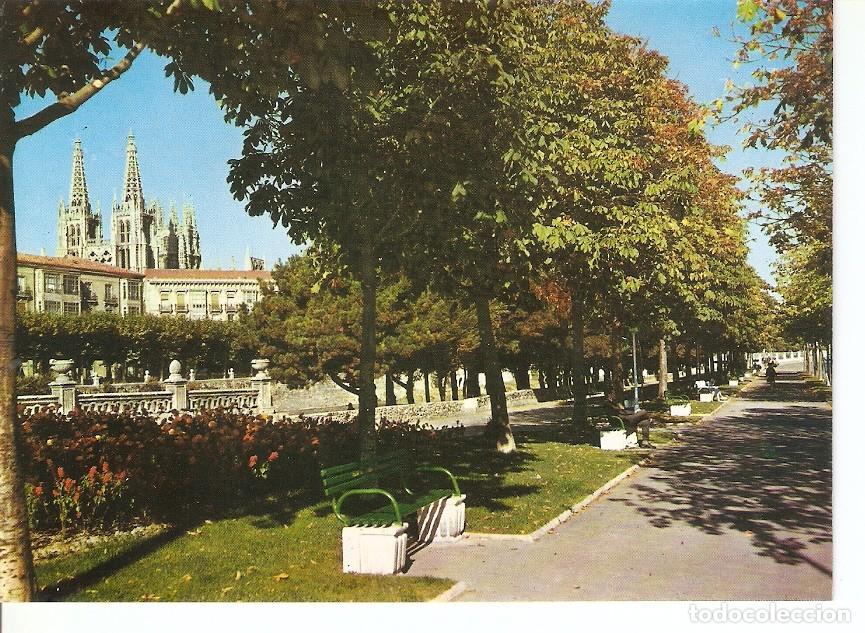 Postais: Postal 043394 : Burgos. Paseo de la Merced - Varios