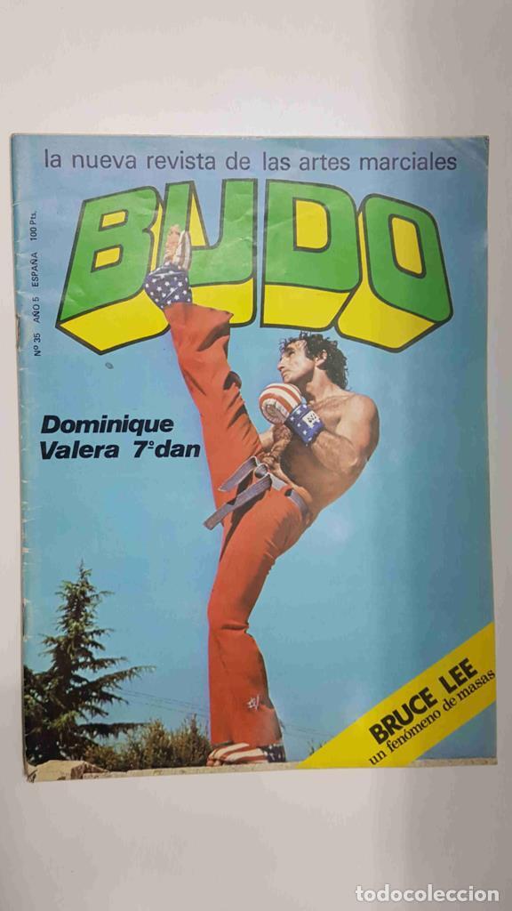 Postcards: Revista: Budo num 35, A&ntilde;o 5 (1981). Revista Artes Marciales - Bruce Lee un fenomeno de masas, Portad