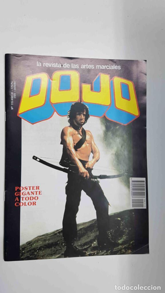 Postales: Revista: Dojo num 115, A&ntilde;o XI, 1987. Revista Artes Marciales. FALTA POSTER CENTRAL (paginas de la 21