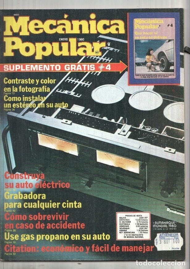 Postales: Mecanica popular suplemento 04: Contraste y color en la fotografia- Como insta- - NULL