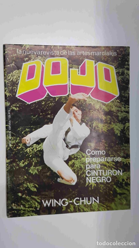 Postales: Revista: Dojo num 43, A&ntilde;o 5, 1981. Revista Artes Marciales - Como prepararse para cinturon negro (ka