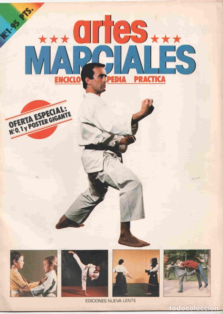 Postales: Fasciculo: Artes Marciales num 1. Enciclopedia Practica - (NO CONTIENE EL POSTER) - NULL