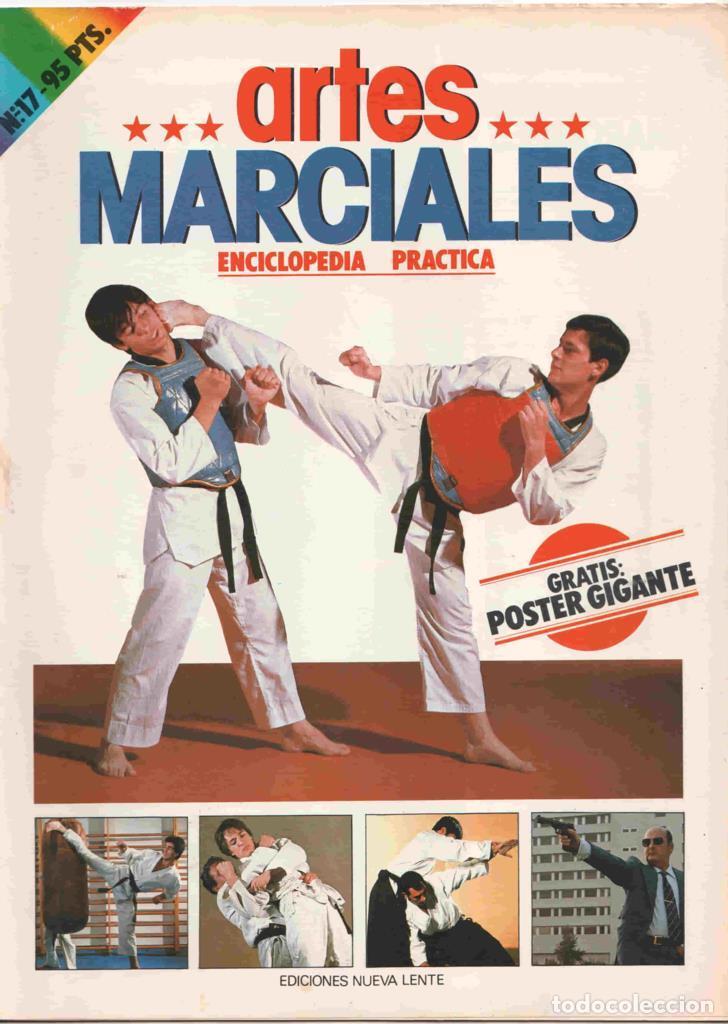 Postales: Fasciculo: Artes Marciales num 17. Enciclopedia Practica. NO INCLUYE POSTER. Karate-do trabajo en el