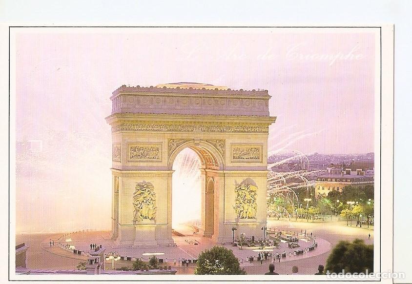 Cartoline: Postal 044052 : Paris la nuit. Feu dArtifice Triomphe - Varios