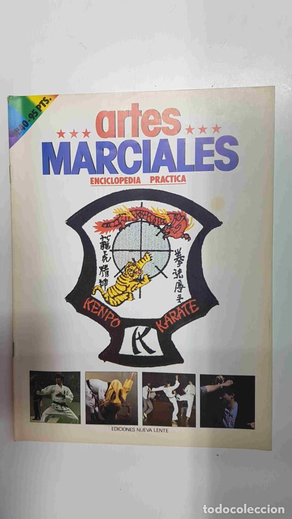 Postales: Fasciculo: Artes Marciales num 40. Enciclopedia Practica. Karate-Do el reglamento de competicion de