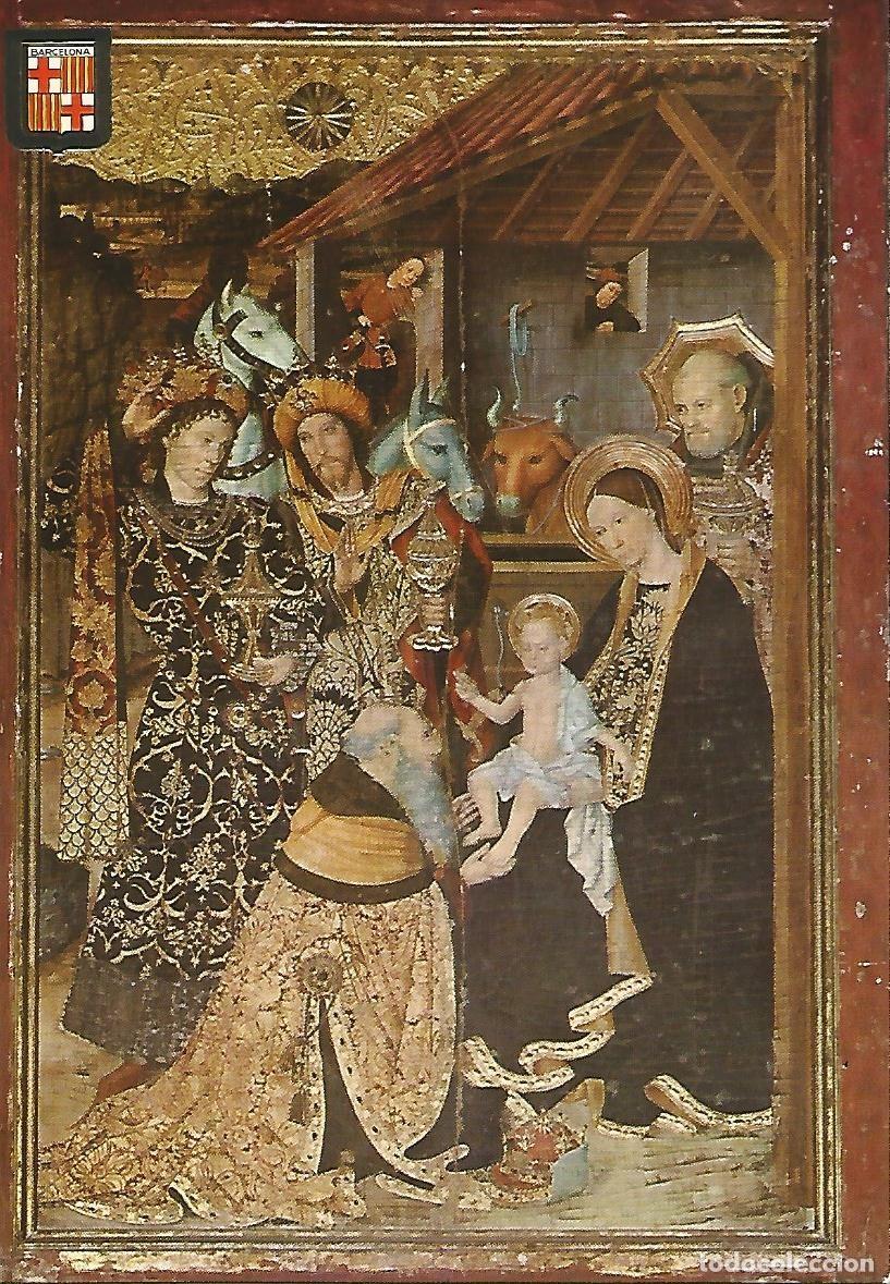 Postkarten: Postal 51601: JAIME HUGUET - Tabla central retablo de la Capilla de Santa Agueda. Barcelona - Varios