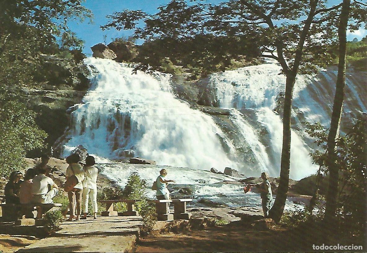 Cartoline: Postal 52157: PO&Ccedil;OS DE CALDAS (BRASIL) - Casccada de Antas - Varios