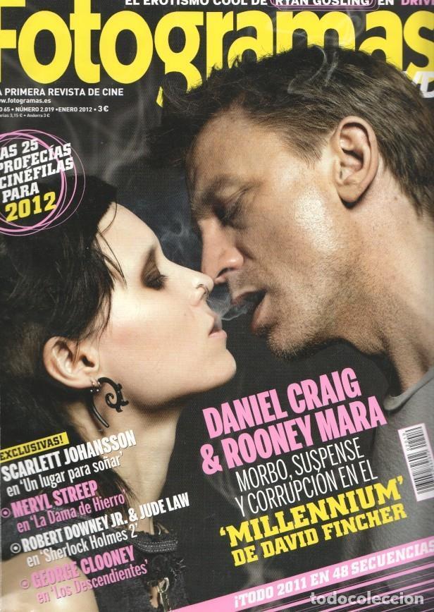 Postcards: Fotogramas numero 2019, enero 2012: Daniel Graig & Rooney Mara, morbo, sus- - varios
