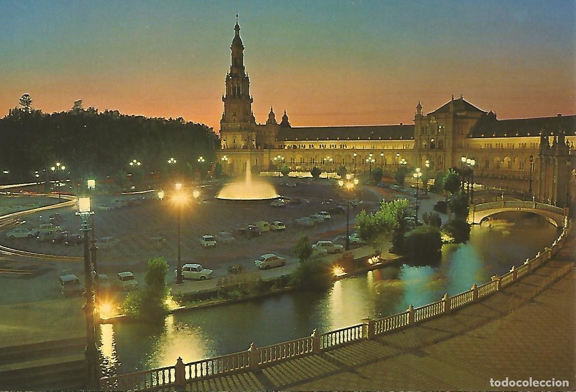 Postais: Postal 52311: SEVILLA - Plaza de Espa&ntilde;a - Varios
