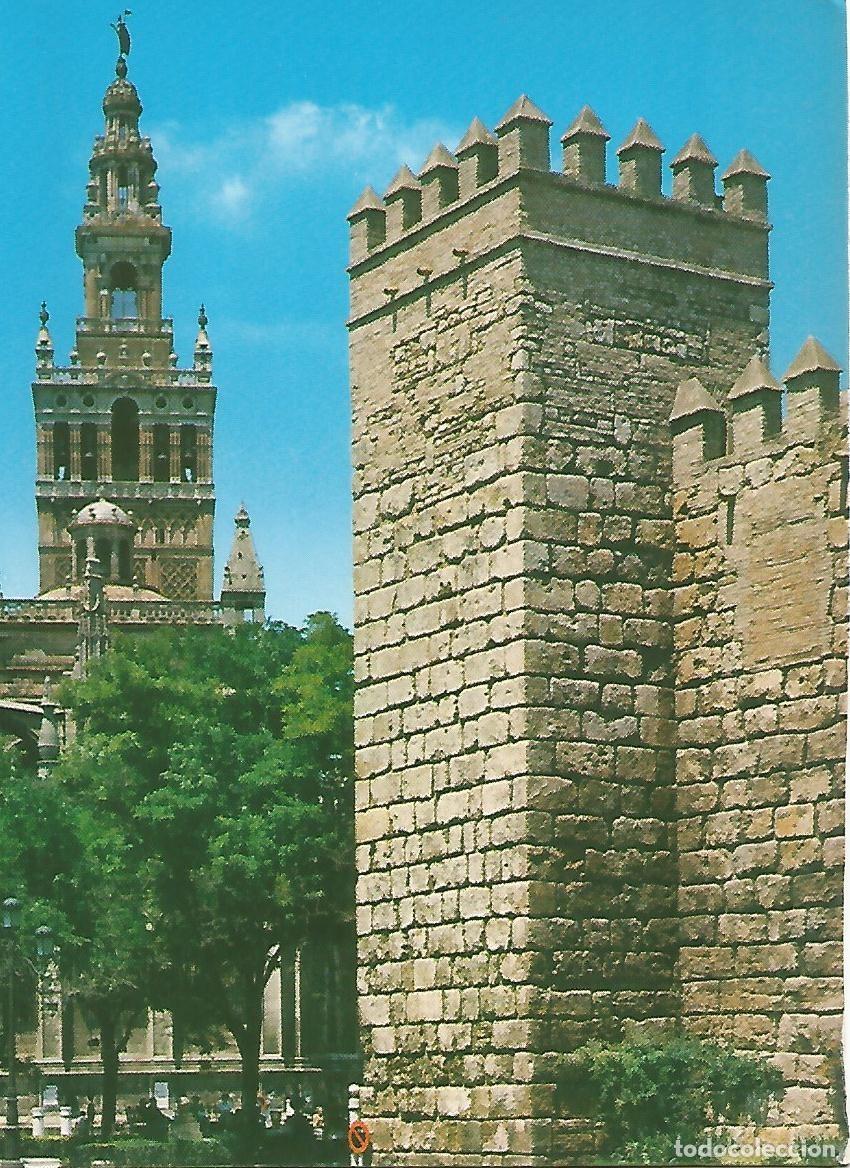 Postcards: Postal 52051: SEVILLA - Murallas del Alcazar - Varios