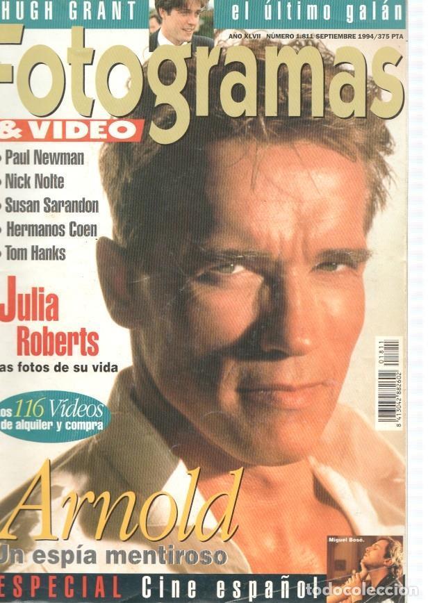 Postais: Fotogramas numero 1811, septiembre 1994: Arnols, un espia mentiroso- Paul - varios