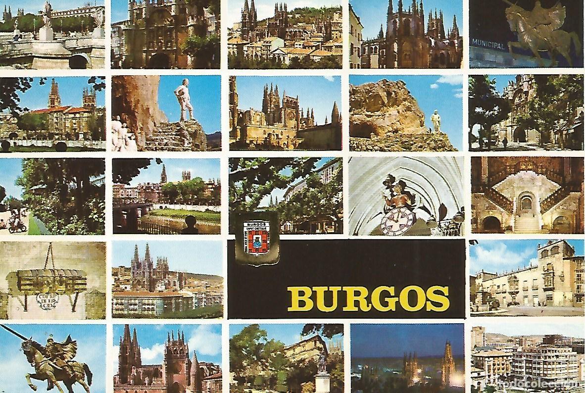 Cartes Postales: Postal 52238: BURGOS - Diversos aspectos - Varios