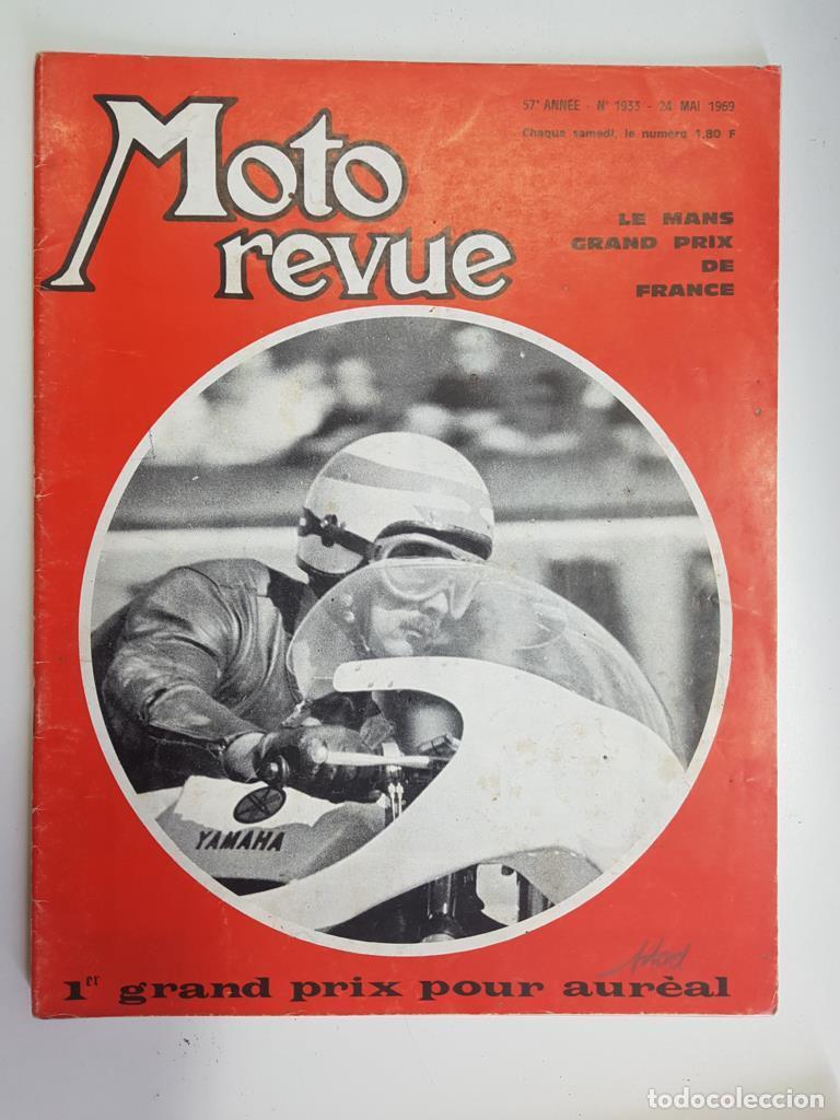 Postcards: Revista: Moto revue num 1933, 24 mai 1969 - Le Mans Grand Prix de France (Aureal surprise en 125 cc)