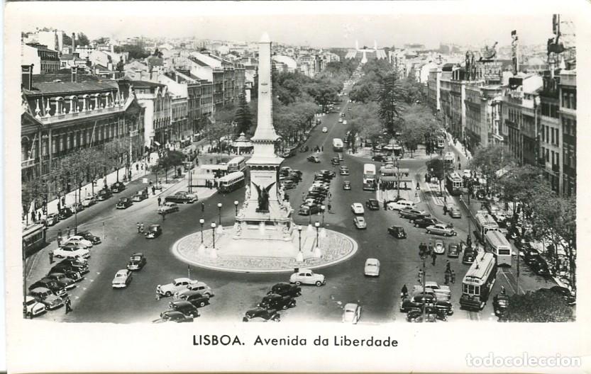Postales: Postal-Postcard 17307: LISBOA - Avenida da Liberdade - Varios