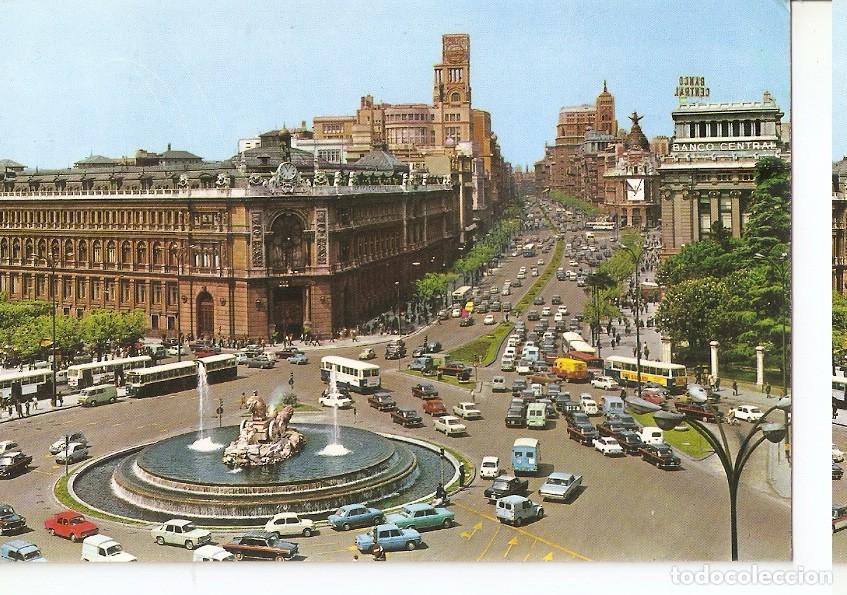 Postais: Postal 044557 : Madrid. Plaza de la Cibeles - Varios