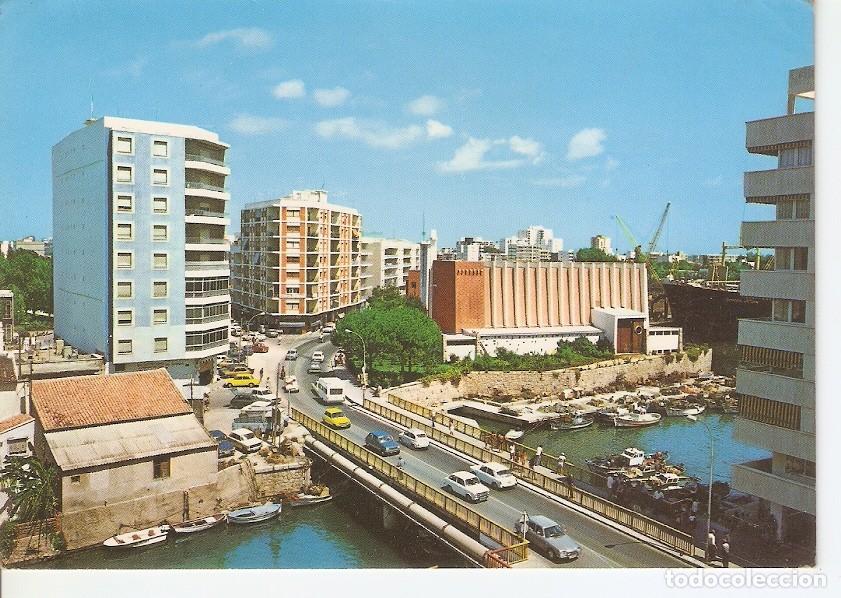 Postais: Postal 045141 : Gancia (Valencia). Grao de Gandia. Puente de San Nicolas - Varios