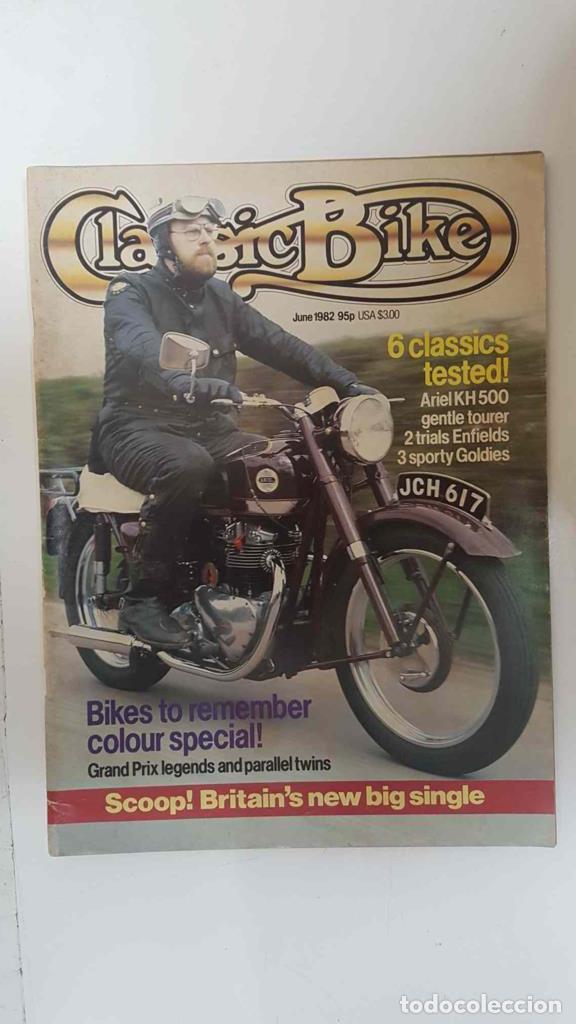 Cartoline: Revista, magazine: Classic Bike num 29, June 1982 - Portada Ariel KH500 - NULL