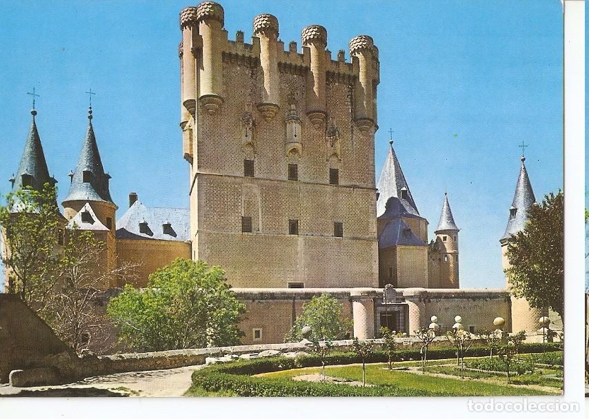 Postkarten: Postal 044858 : Segovia. El Alcazar. Entrada - Varios