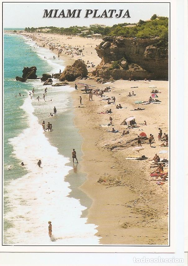 Postais: Postal 045076 : Miami platja (Costa Daurada) vista de la platja - Varios