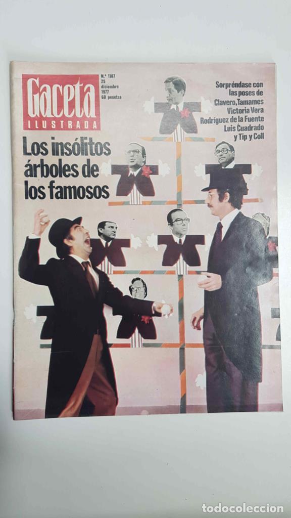 Postais: Revista Gaceta ilustrada num 1107, 25 dic 1977 - Kennedy, los papeles secretos del FBI (14 a&ntilde;os desp