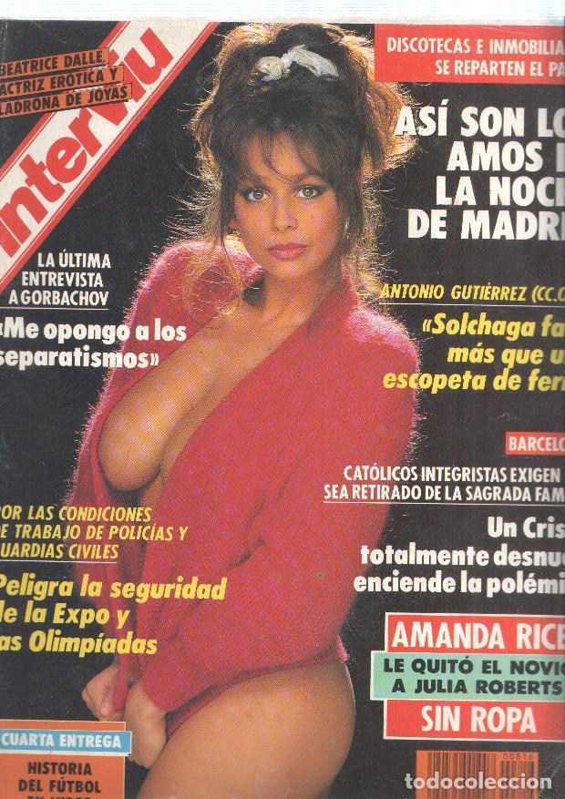 Cartoline: INTERVIU numero 0816, diciembre 1991 : Amanda Rica - Varios autores