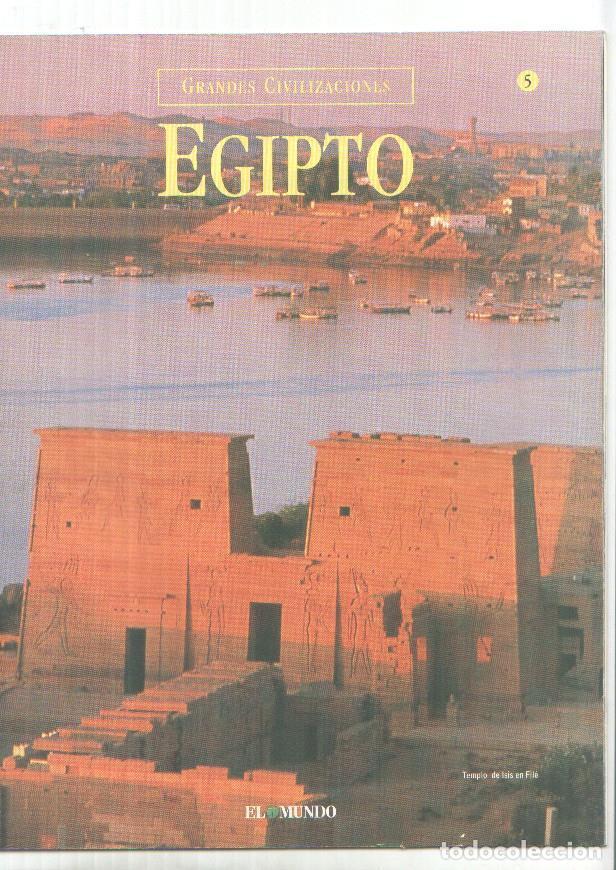 Postales: Grandes Civilizaciones: Egipto, fasciculo 05: La morada de los dioses - Varios
