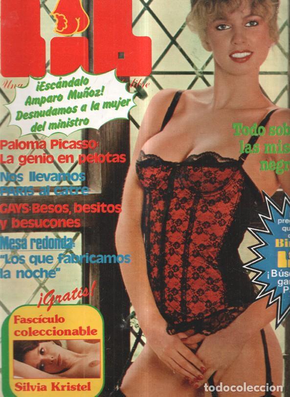 Postkarten: Revista: Lib numero 259, 1981: Amparo Mu&ntilde;oz- Entre las sabanas Susana Estrada- -