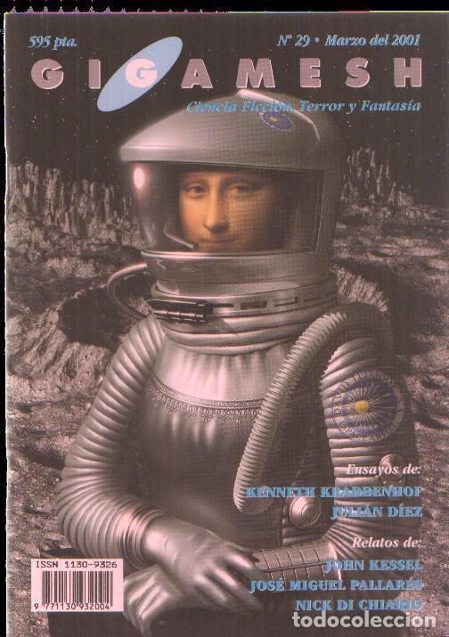 Postkarten: Revista Gigamesh numero 29: John Kessel, Jose Miguel Pallares, Nick di chiario - Varios