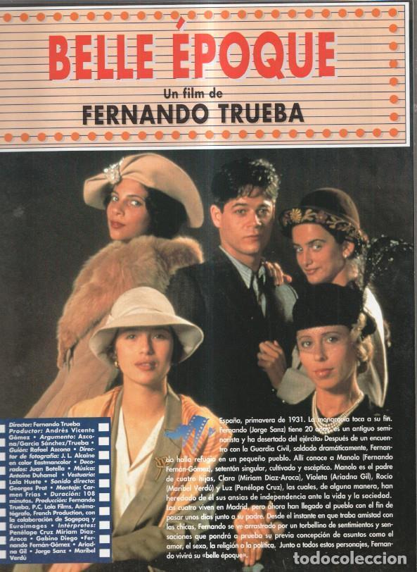Postales: Belle Epoque un film de Fernando Trueba - varios