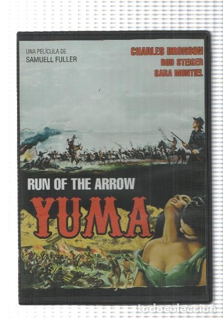 Postais: DVD: Yuma (1957), Run of the Arrow. Una pelicula de Samuell Fuller con Charles Bronson, Sara Montiel
