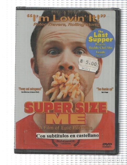 Postales: Pelicula DVD: Super size me - directed by Morgan Spurlock - NULL - Foto 1