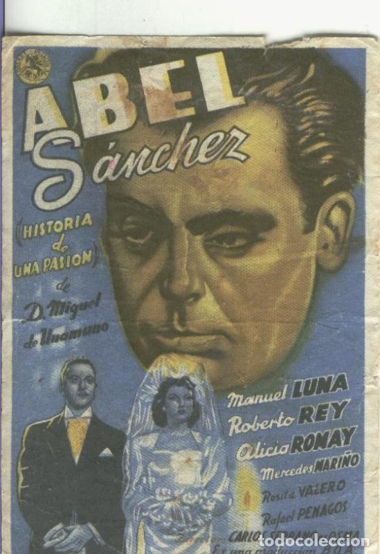 Postales: Programas de cine: Abel Sanchez, Historia de una pasion - Varios - Foto 1