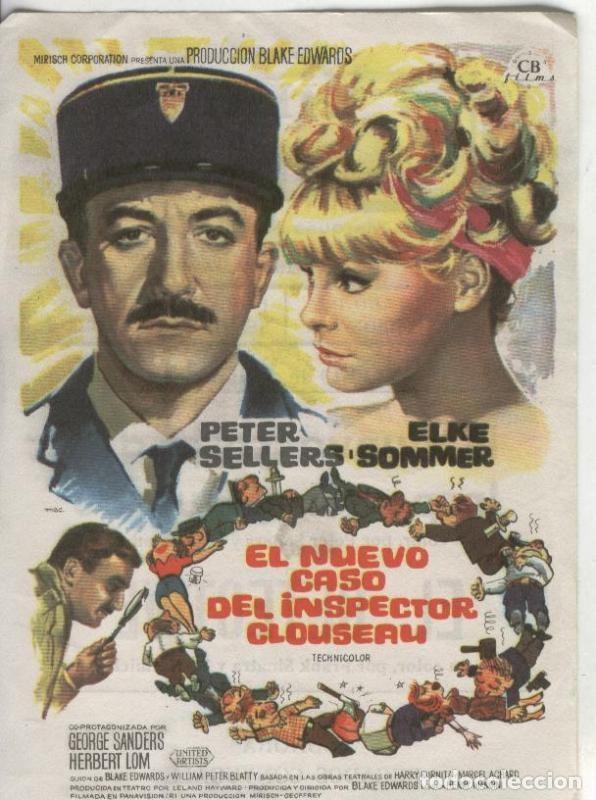 Cartoline: Programas de cine: El nuevo caso del inspector Clouseau - Varios