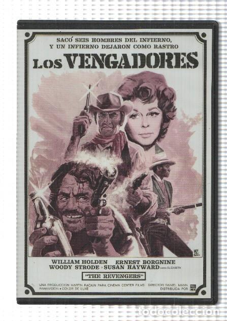 Postcards: DVD, pelicula: Los Vengadores, 1972 (The Revengers). Director: Daniel Mann, actores: William Holden,